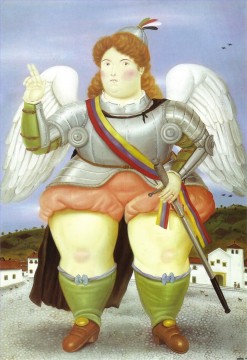 Fernando Botero Werke - Der Erzengel Gabriel Fernando Botero